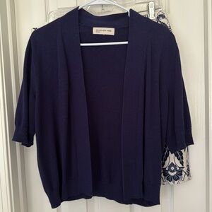 Jones New York Sport Women's Dark Blue Cardigan